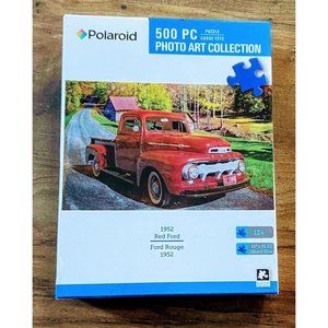 Polaroid 1952 Red Ford Truck Puzzle